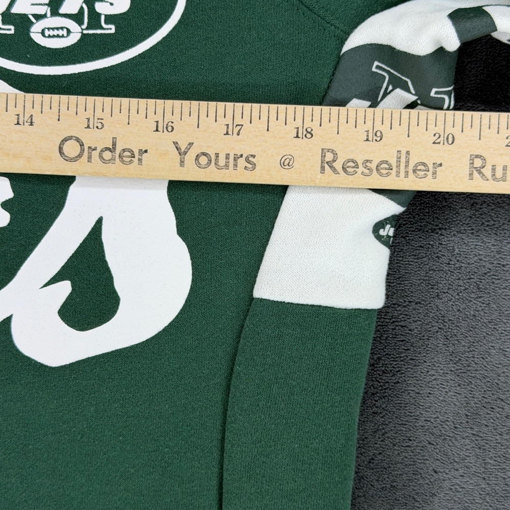 Hands High New York Jets Womens Green Full Zip Hoodie Fleece NFL Medium - Picture 5 of 12